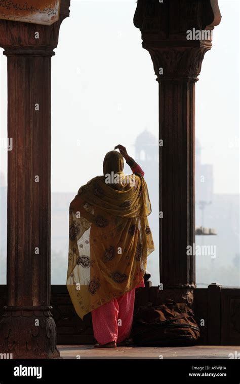 Inside Jami Masjid The main mosque of Delhi India Stock Photo - Alamy