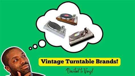 12 Vintage Turntable Brands Worth Your Money | Devoted to Vinyl