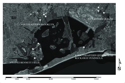 A map of the study area, Jamaica Bay in New York, U.S. Jamaica Bay is... | Download Scientific ...