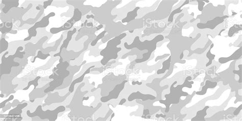 Arctic Military Camouflage Stock Illustration - Download Image Now - Camouflage, Winter ...