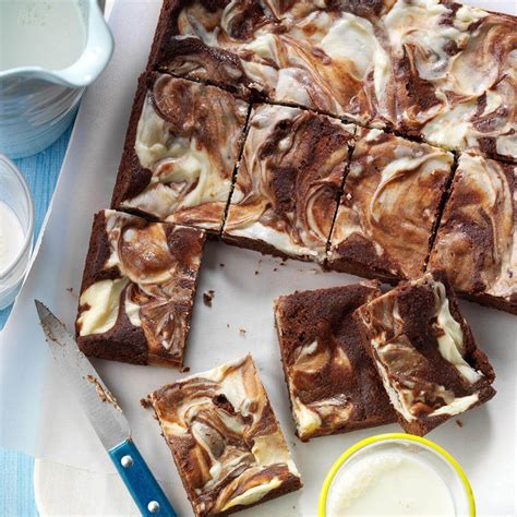 Cream Cheese Swirl Brownies Recipe | Taste of Home