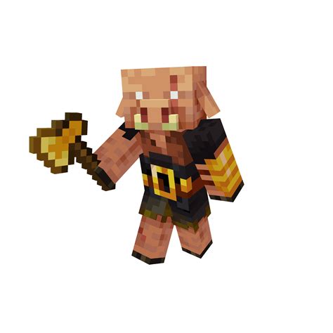 Minecraft Bedrock Edition Beta : Brute Piglin - Minecraft.fr