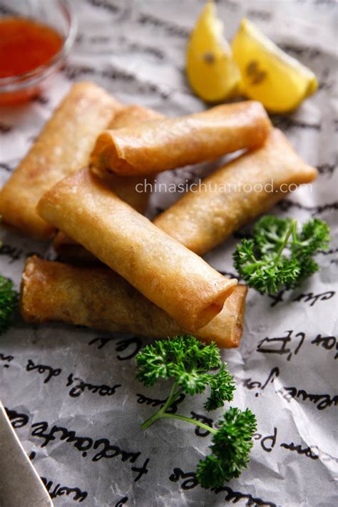 Chinese Spring Rolls - China Sichuan Food