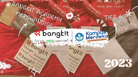 Unboxing Merchandise Bangkit Academy 2023, Keren Banget !! # ...