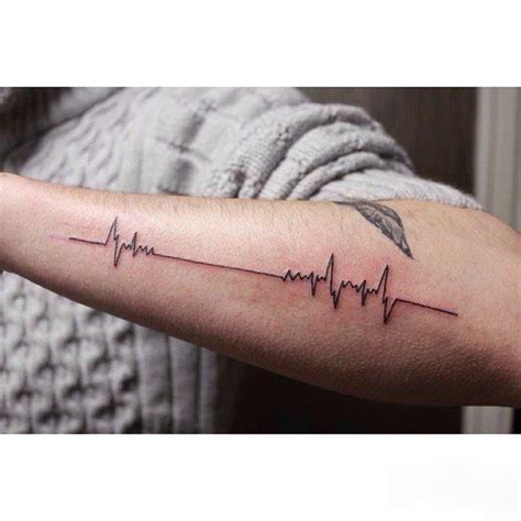 Flatline | Heartbeat tattoo, Heartbeat tattoo ideas, Ekg tattoo