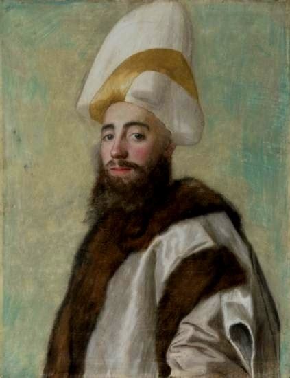 Portrait of a Grand Vizier of Ottoman Empire, (probably Hekimoğlu Ali ...