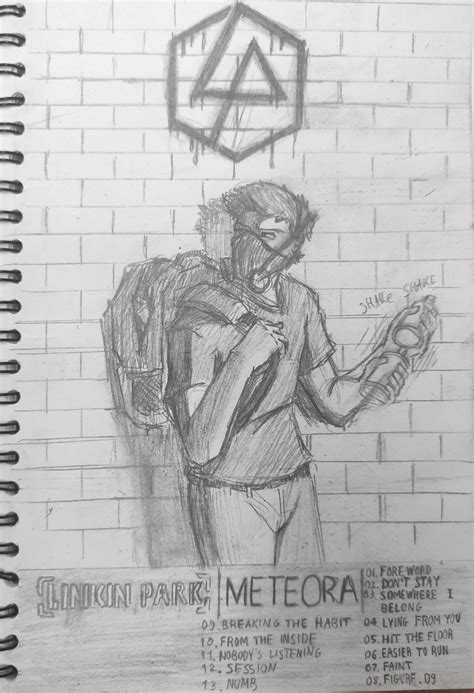 Drew meteora's album cover guy in school : r/LinkinPark