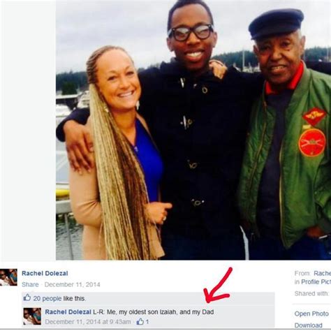 Facebook "Father" Post | Rachel Dolezal Racial Identity Controversy ...