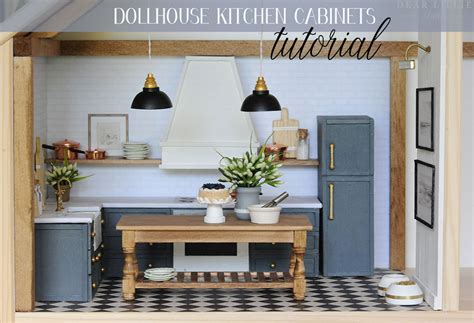 Dollhouse Kitchen Island – Things In The Kitchen