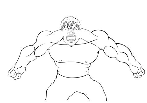 Hulk Drawing Face at GetDrawings | Free download