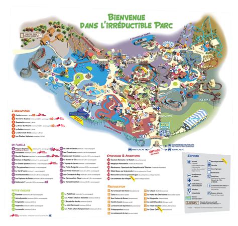 Parc Asterix Map