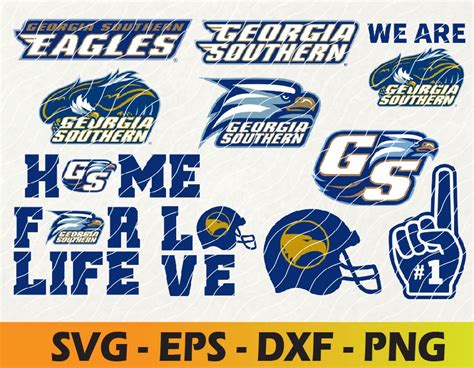 Georgia Southern Eagles Football Team SVG, Georgia Southern - Inspire ...