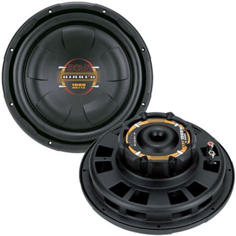 D12F - Boss 12" Shallow-Mount Series 4 ohm SVC Subwoofer