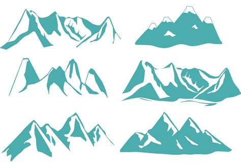 Snow Mountain Vector at Vectorified.com | Collection of Snow Mountain Vector free for personal use