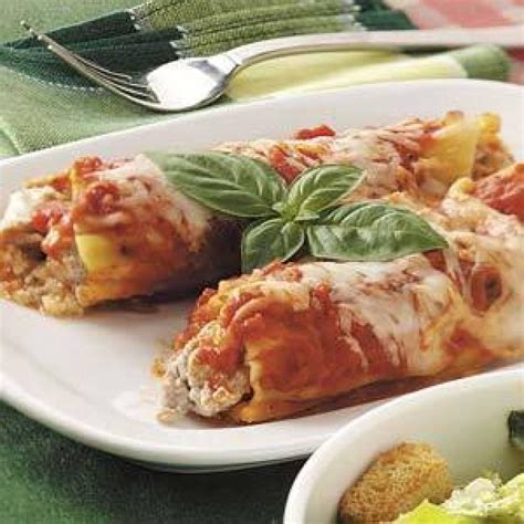 Baked Manicotti | Just A Pinch Recipes