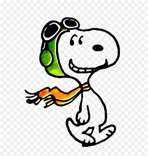 Snoopy Clipart Flying - Snoopy Flying Ace - Png Download | Snoopy, Fiesta