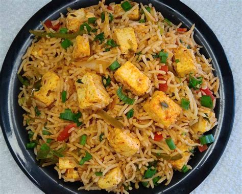 Paneer Fried Rice Recipe | Veg Paneer Fried Rice | How to make Paneer Fried Rice