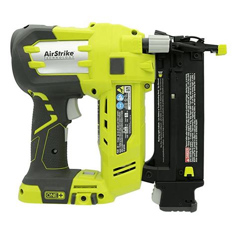 RYOBI 18-VOLT ONE+ AIRSTRIKE CORDLESS BRAD NAILER, 18-GAUGE, TOOL ONLY ...