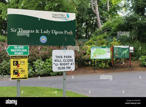 Sir Thomas& Lady Dixon Park, Dunmurry Northern Ireland Stock Photo - Alamy