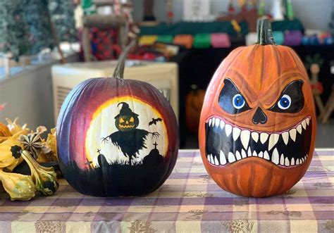 Painting pumpkins for Halloween art | Pulse | thenewsenterprise.com