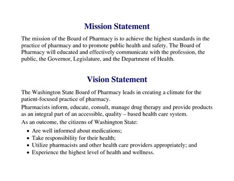 the vision statement is shown in this document