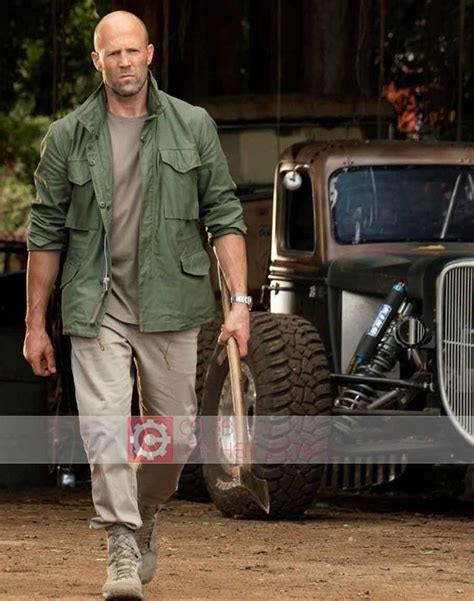 Deckard Shaw Green Jacket | Jason Statham Hobbs And Shaw Jacket