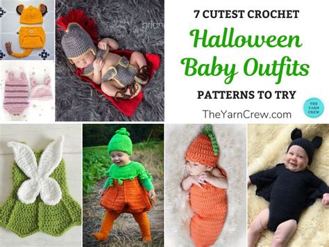 7 Cutest Crochet Halloween Baby Outfit Patterns To Try - The Yarn Crew