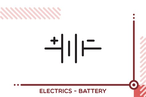 Electrics Symbol Icon - Battery Graphic by freddyadho · Creative Fabrica