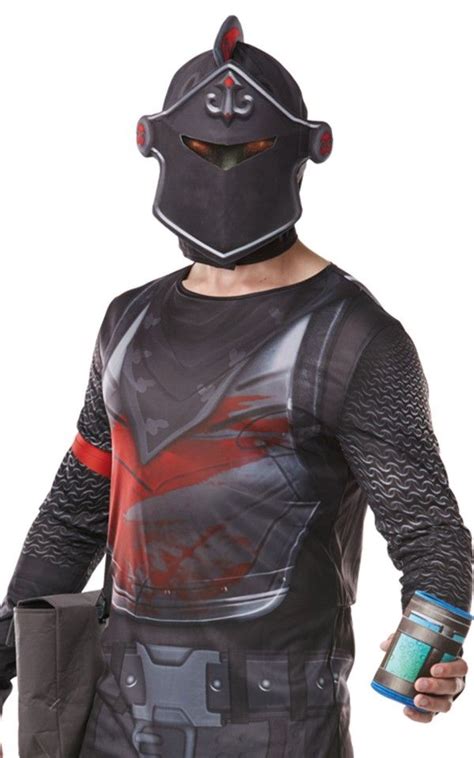 Fortnite Deluxe Black Knight Costume Fancy Dress-300189