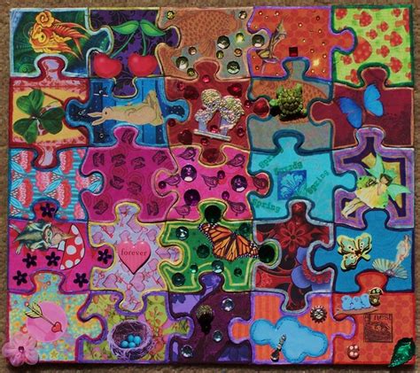 Crafty preferences/Gifty ideas for Swaps etc | Puzzle art, Canvas ...