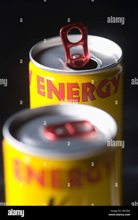 Can of energy drink Stock Photo - Alamy