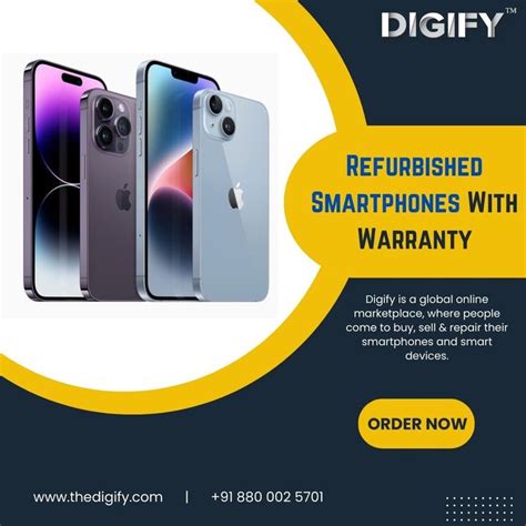 Refurbished Smartphones With Warranty | Refurbished phones, Smartphone ...