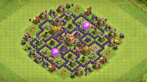 Clash Of Clans Level 7 Town Hall Defense Hybrid