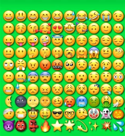 Emojis iphone pantalla verde | Ideias de fotos para instagram, Ideias ...