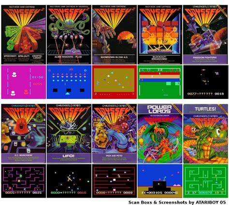 Top Ten Games - Magnavox Odyssey 2 by Atariboy2600 on DeviantArt