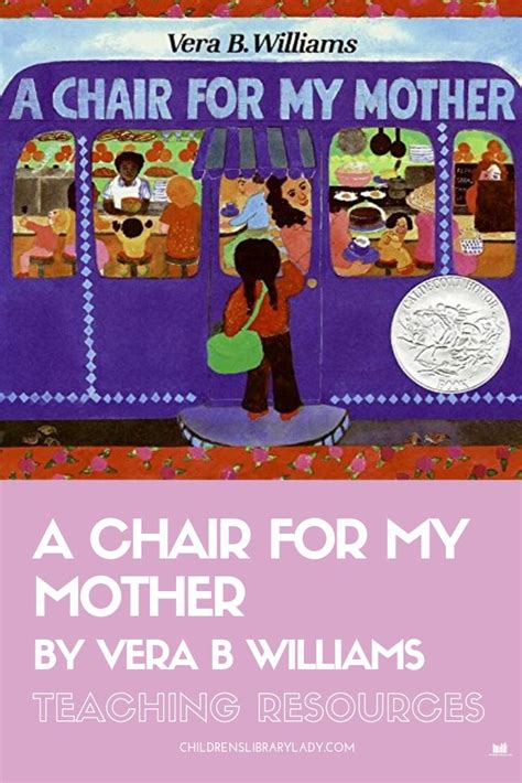 A Chair for My Mother Activities and Comprehension Questions | Mother books, Award winning ...