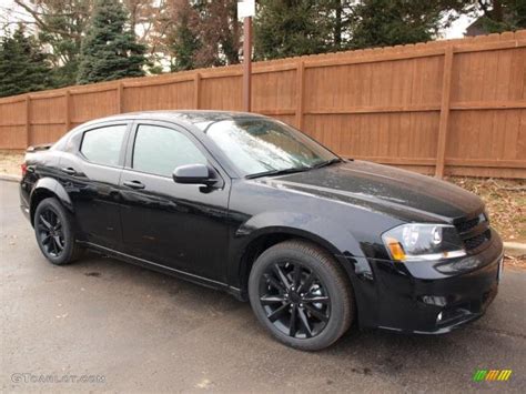 Black 2013 Dodge Avenger SXT Blacktop Exterior Photo #76423557 ...