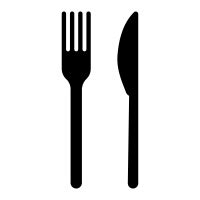 fork and knife Icon - Free PNG & SVG 1181336 - Noun Project