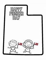 Pioneer Day 24th Of July Coloring Pages For Utah  TpT sketch template