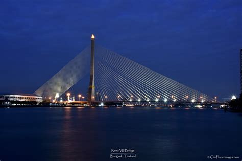 Rama VIII Bridge, Bangkok Thailand