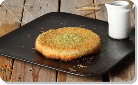 Kunafa With Cream - Nova Sweets and Cafe