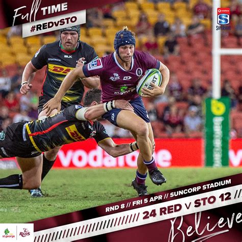 Queensland Reds on Twitter: "FT and the Reds have secured a 24-12 win over the Stormers. #REDvSTO…