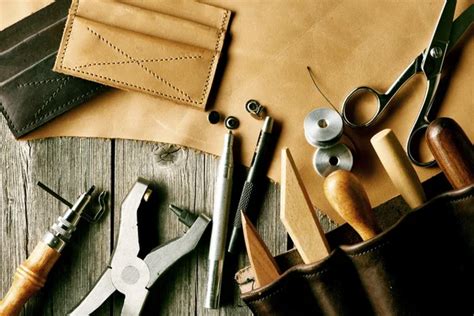 Leather crafting tools Stock Photo by ©haveseen 67576835