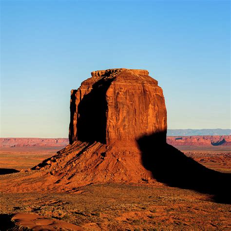 Right Panel 3 of 3 - Monument Valley Buttes Panoramic Landscape at Sunset Photograph by Gregory ...