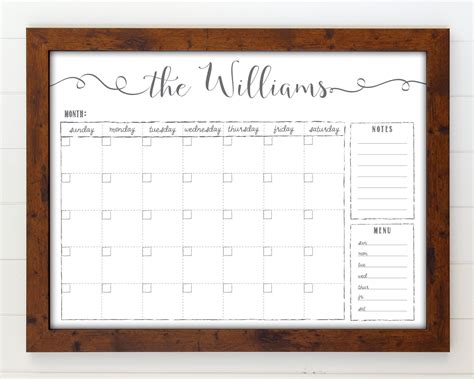 20+ Whiteboard Calendar - Free Download Printable Calendar Templates ️