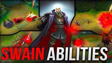 SWAIN ABILITIES Gameplay Spotlight Rework - League of Legends - YouTube