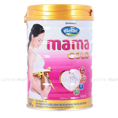 Sữa Bột Dielac Mama Gold (Dành cho mẹ bầu 3 tháng đầu) Lon 900G