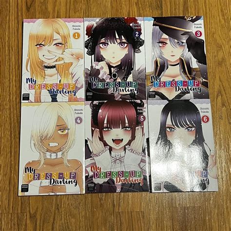 My Dress Up Darling Manga Volumes 1-6 brand new,... - Depop