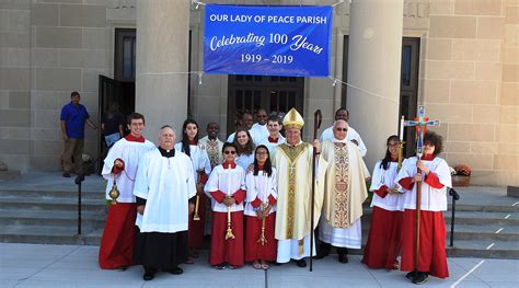 Our Lady of Peace Parish continues its centennial celebration with Mass, fellowship