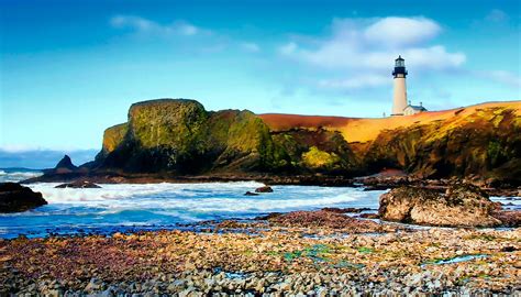 Yaquina Bay Lighthouse II Photograph by Athena Mckinzie - Fine Art America